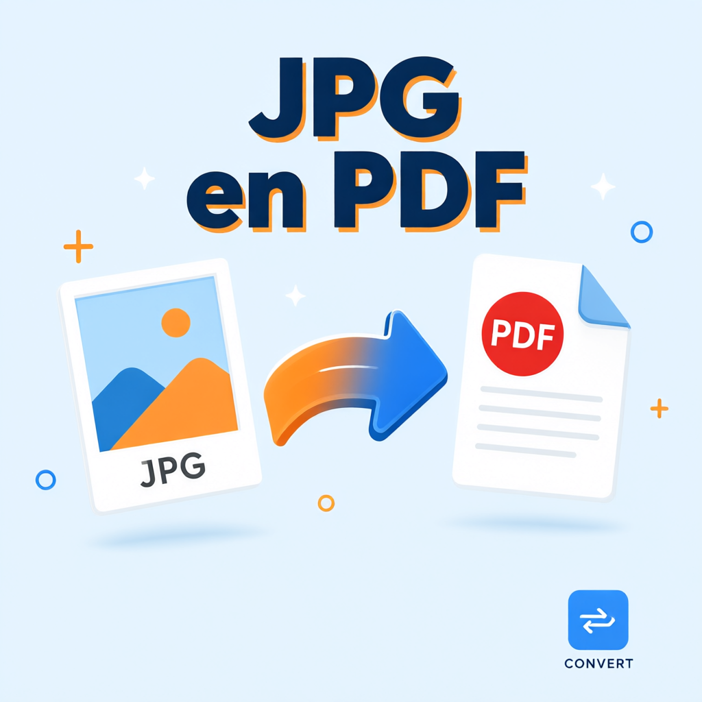 Convertir JPG en PDF