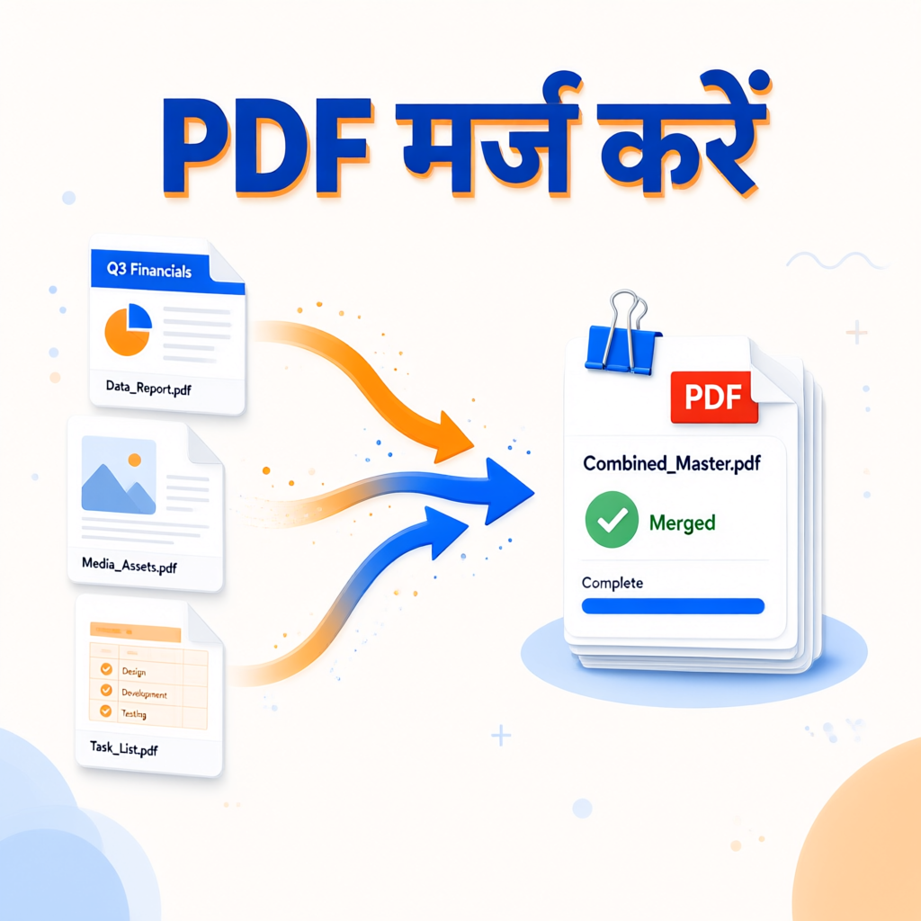 ऑनलाइन PDF मर्ज करें