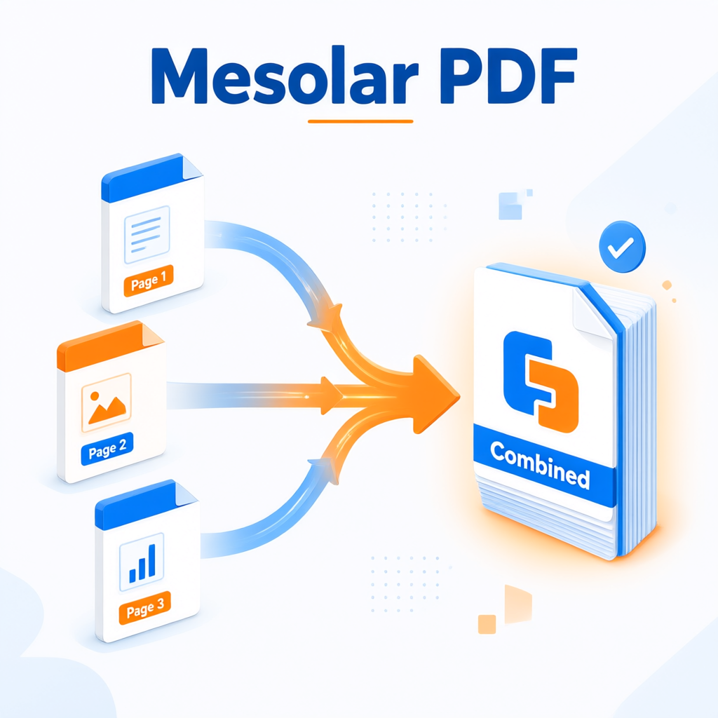 Mesclar PDF online