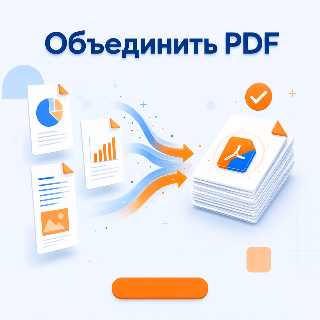 Объединить PDF онлайн