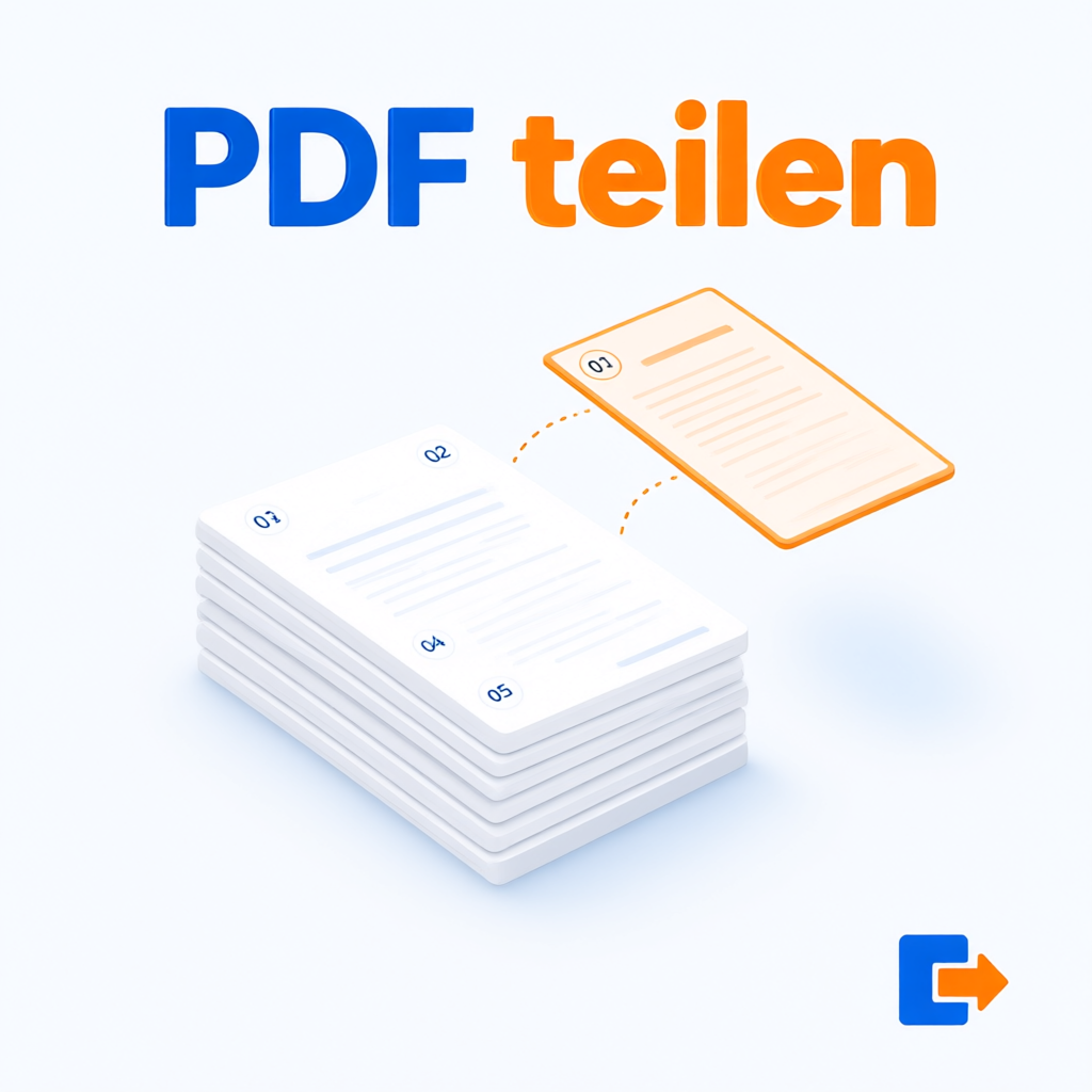 PDF online kostenlos in einzelne Dateien aufteilen