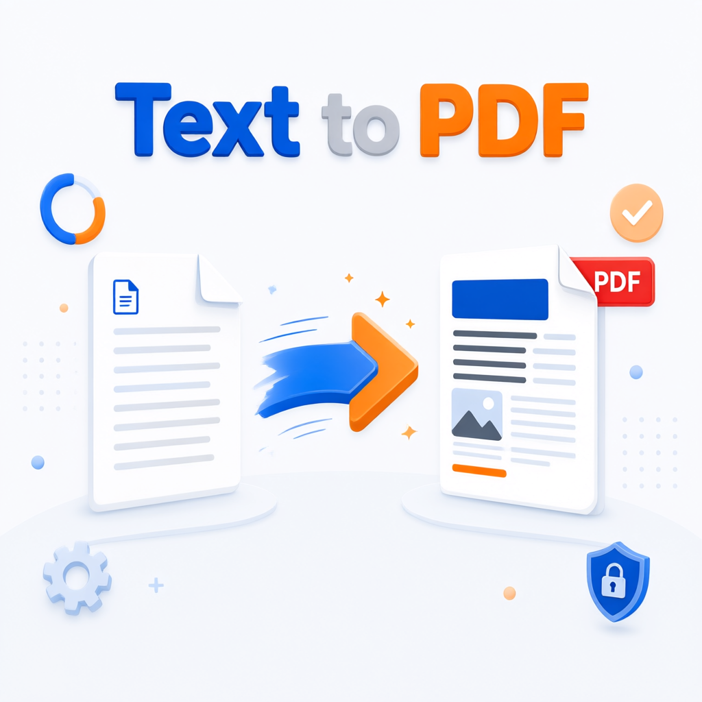 Convert Text to PDF Online Free