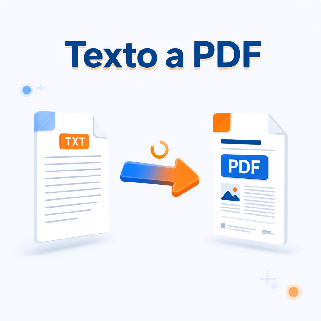 Convertir texto a PDF online gratis