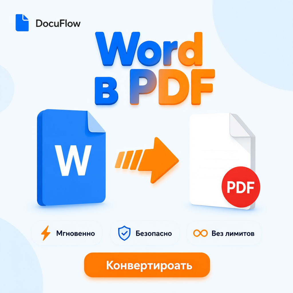 Word в PDF онлайн